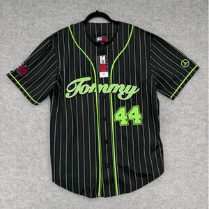 NWT Awake x Tommy Hilfiger x Mercedes-AMG F1 Lewis Baseball Jersey Size MEDIUM